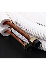 1/2 '' 1/4 '' İzoleli Boru Klima Boru seti 7 metre