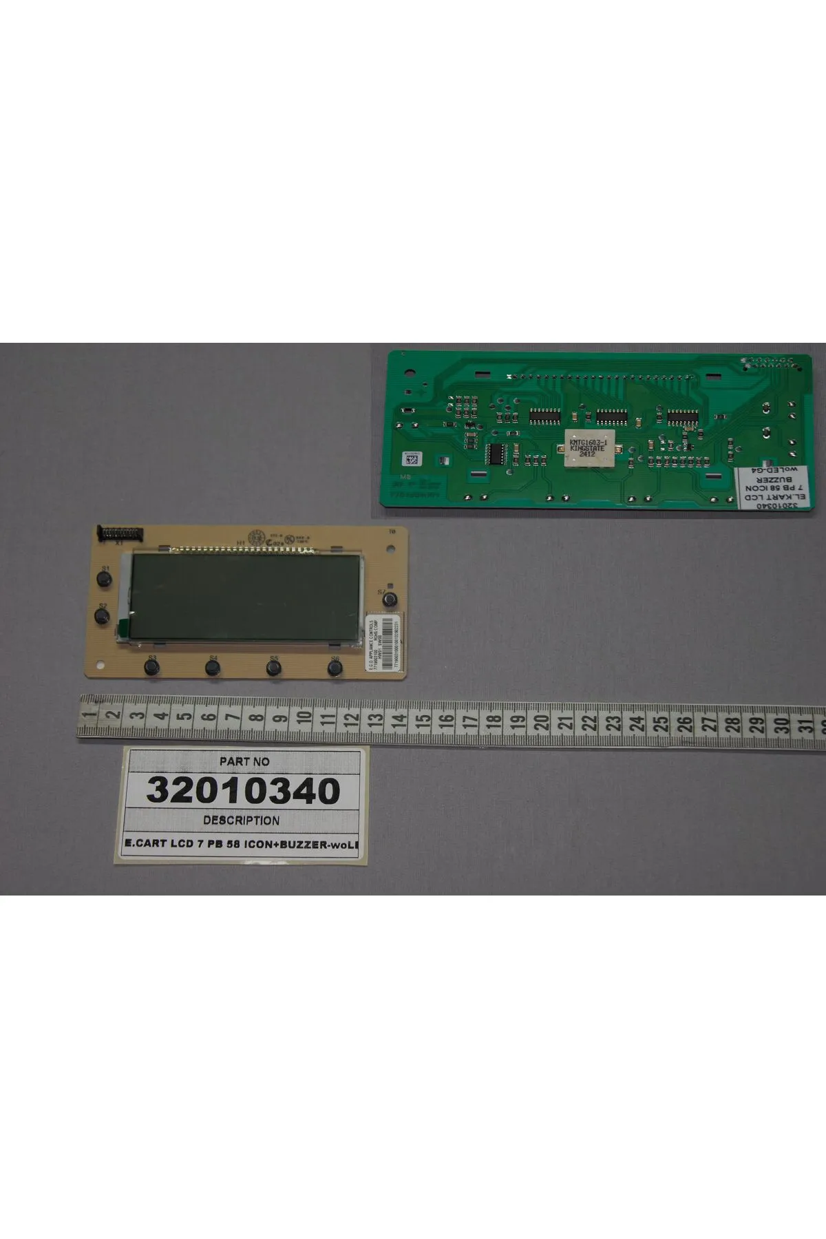 VESTEL ÇAMAŞIR MAKİNESİ LCD 7 PB KARTI ORİJİNAL ( sipariş öncesi cihazınızla uyumluluk sorgulatınız)