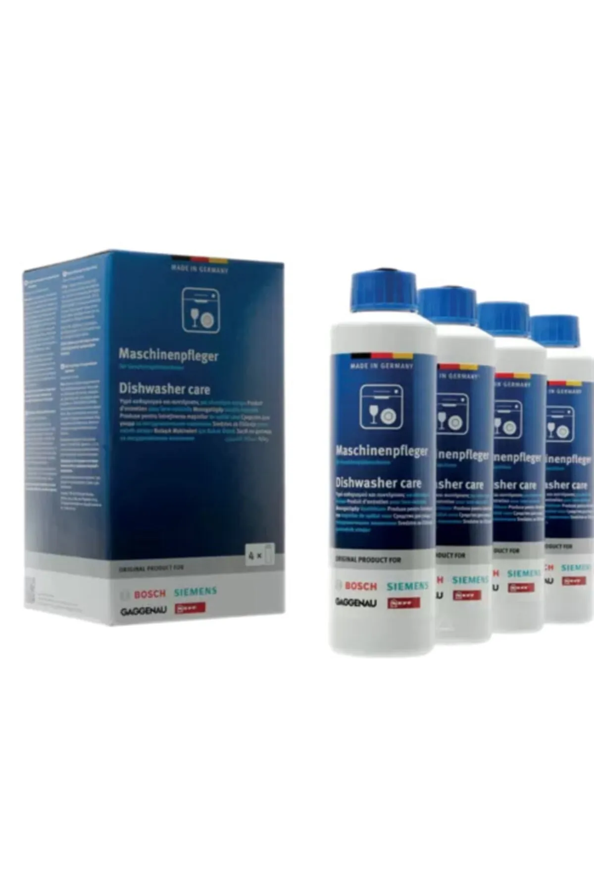 Bosch Sıemens Profilo Bulaşık Makineleri Için Temizleyici 4'lü Ekonomik Paket