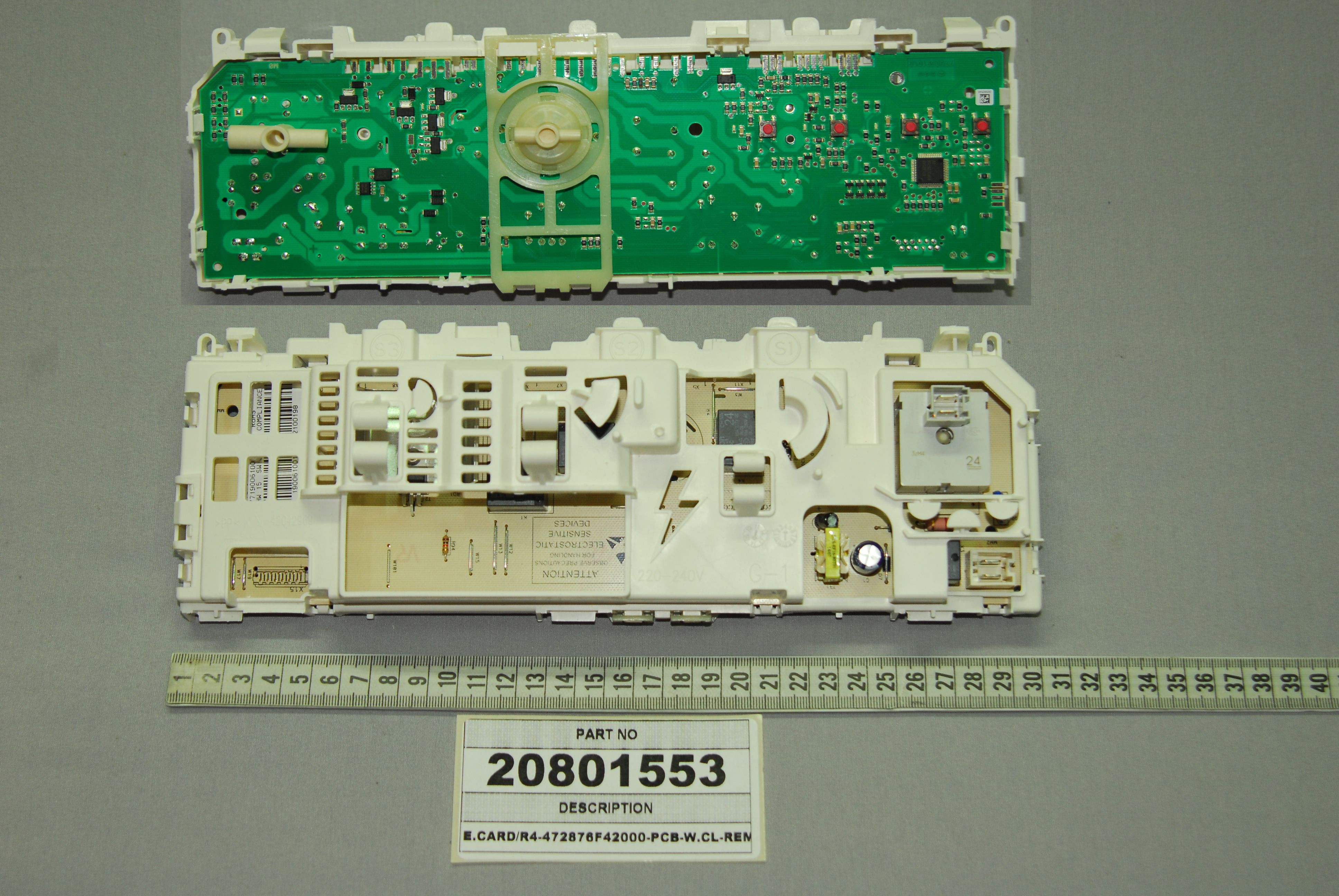 VESTEL PRATICA 1007C Çamaşır Makinası Elektronik Kart