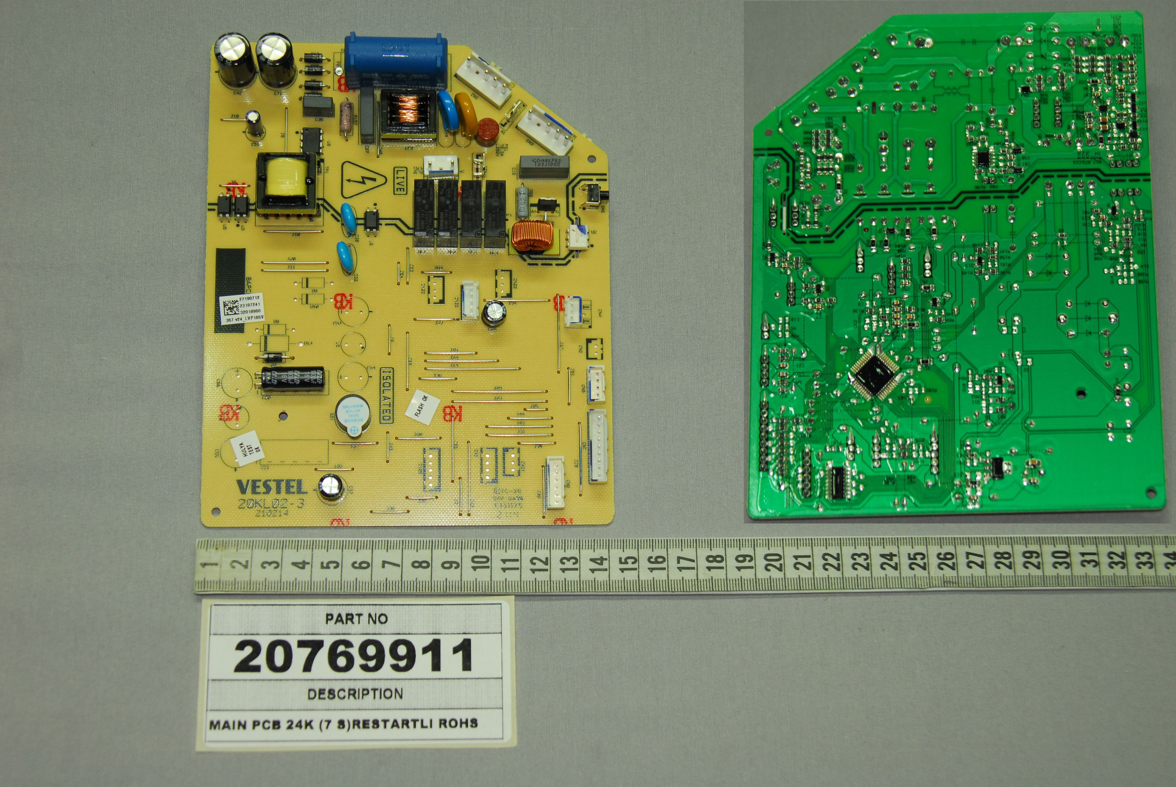 24.000 BTU DIŞ ÜNİTE ANA KART