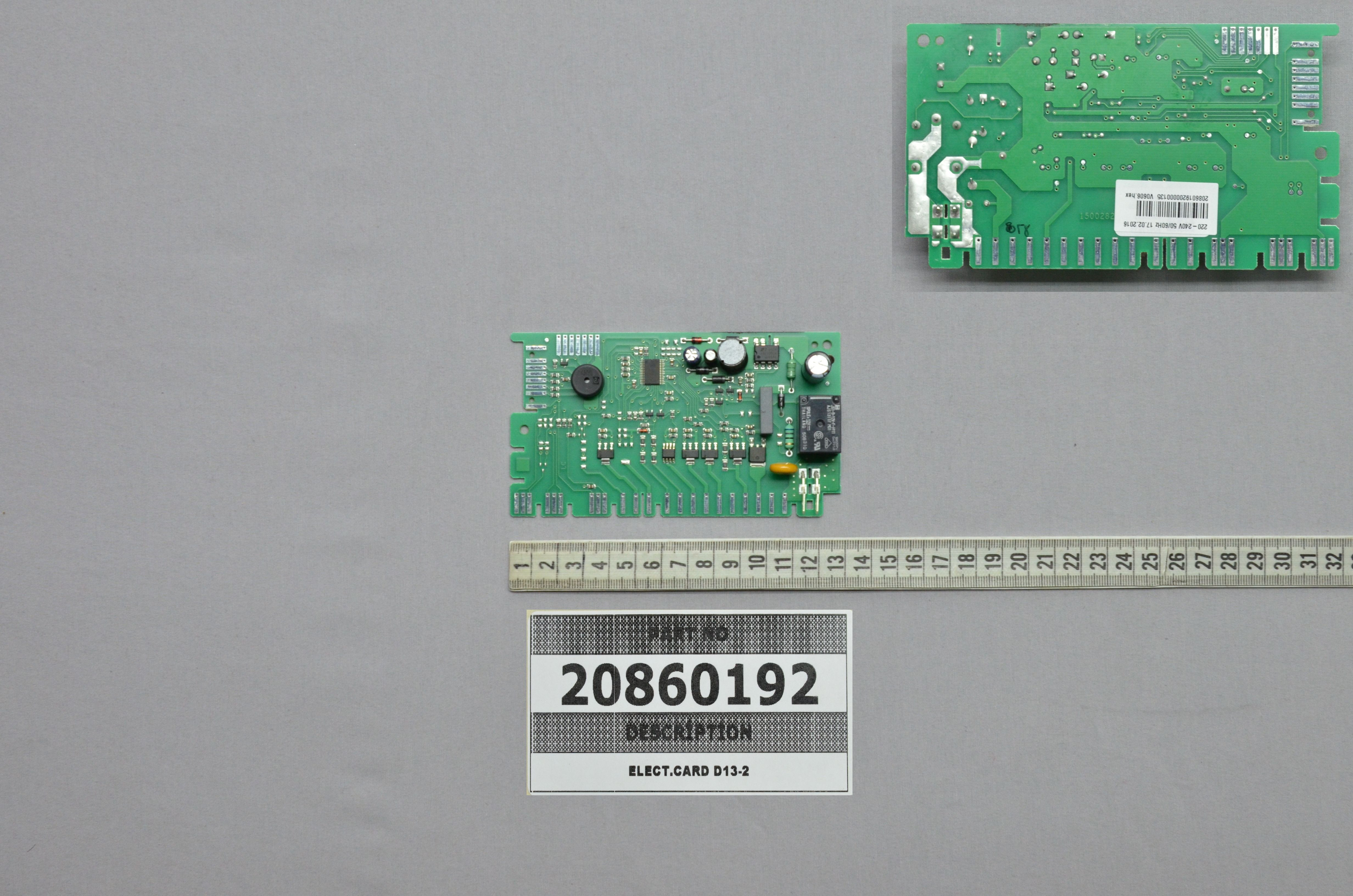 VESTEL ABX-402 E Model Bulaşık MAK Elektronik Kart