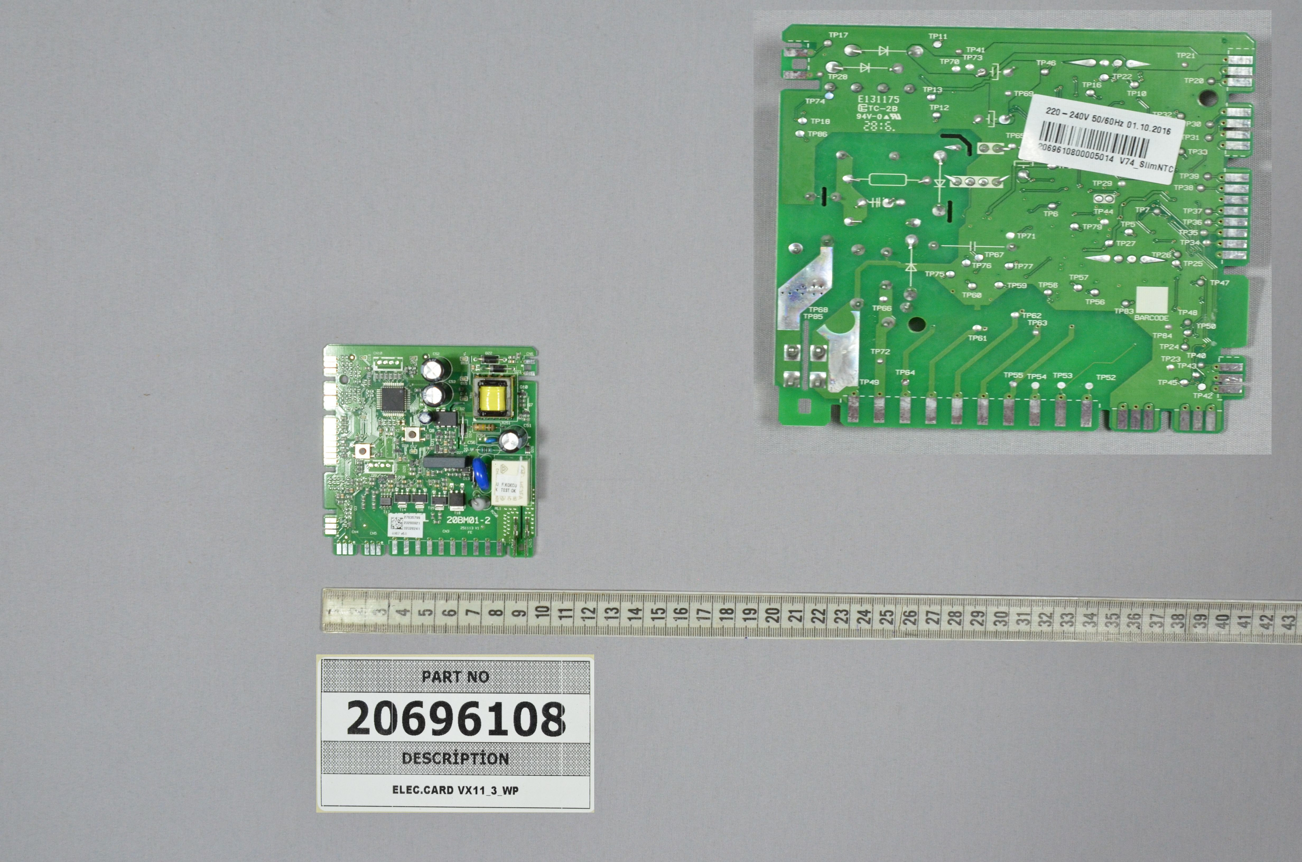 VESTEL PRATİK BM 210- BME M 209- DISH M 221- SBM 2002 Bulaşık Mak Elektronik Kart