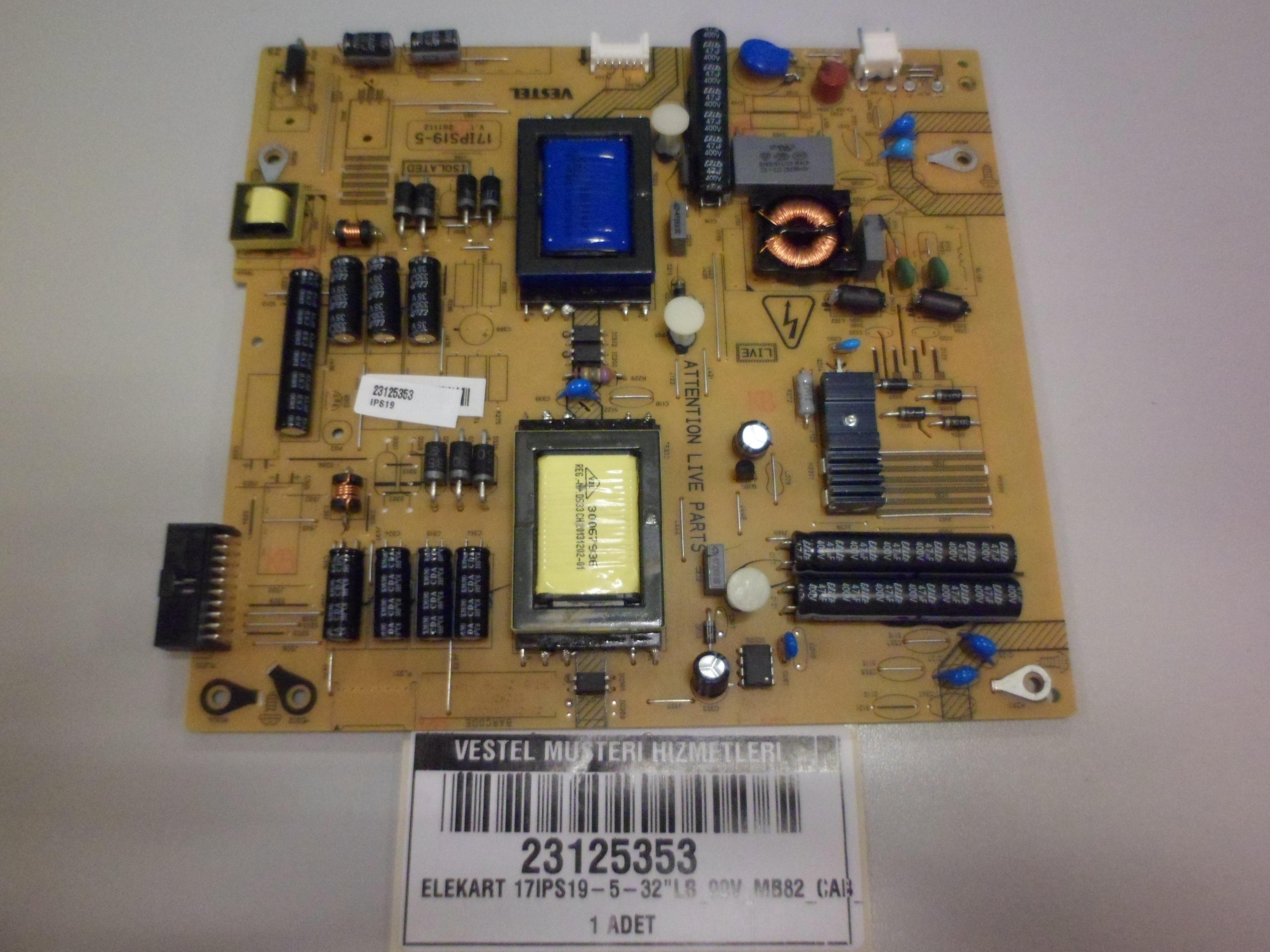 VESTEL 32PHS5000 Besleme Kartı