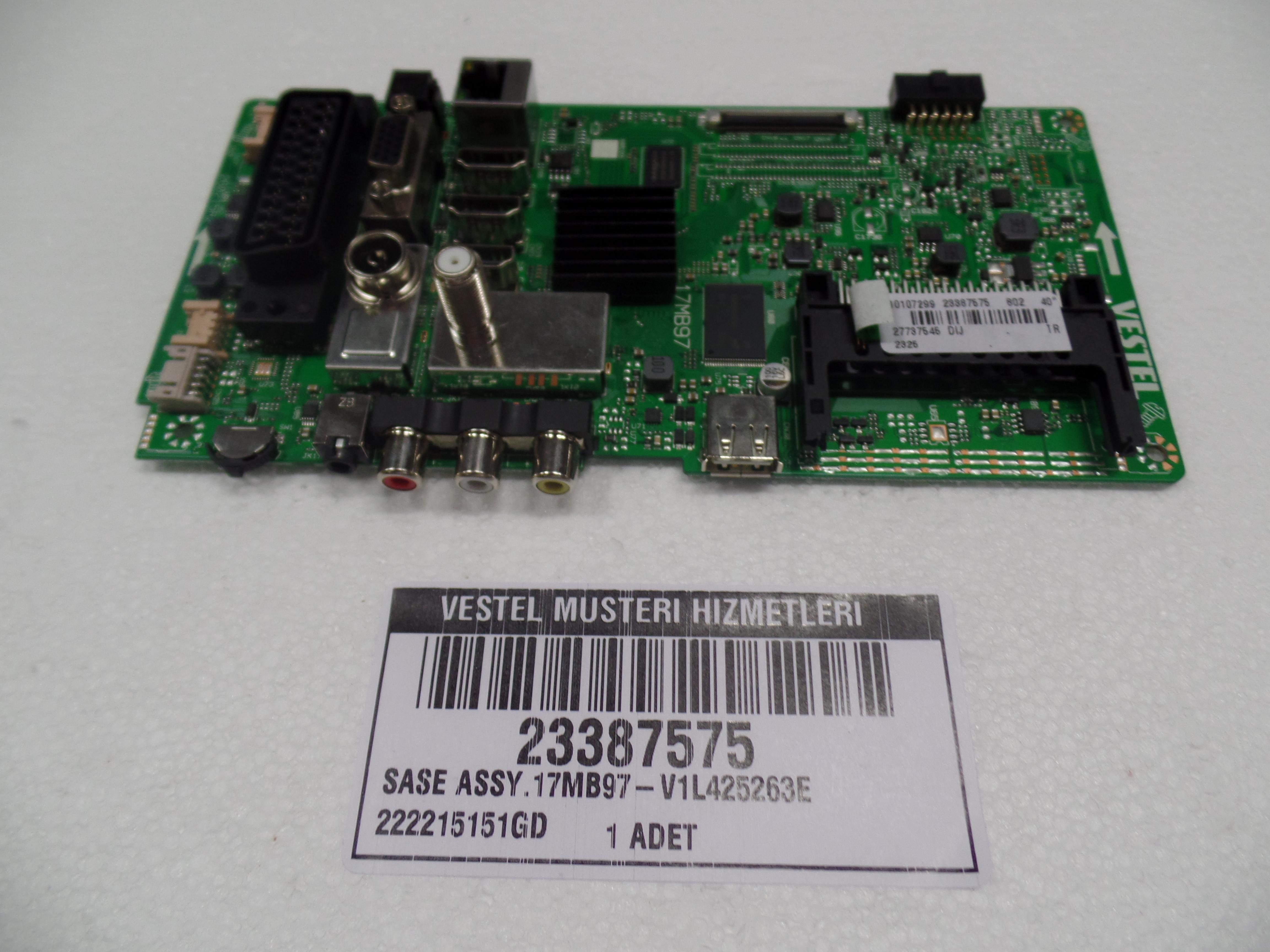 VESTEL TELEVİZYON ŞASE 65R6080U-40FB7050